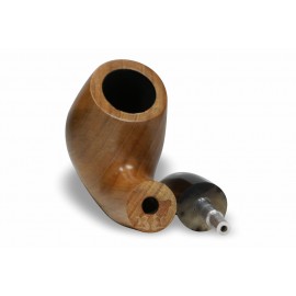 Cachimbo Bertoldi Elite Nº 1 Natural Permanente Peça Única